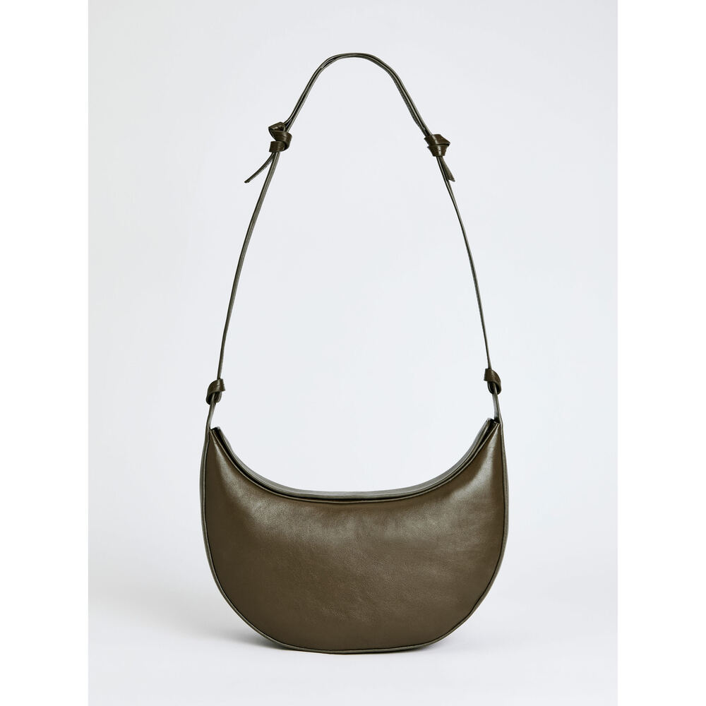 Reformation Rosetta Sling Crossbody Bag Green - Size OS